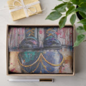 Decoupage Candy Nutcracker Ted Red Jacket  薄葉紙 (ギフト)