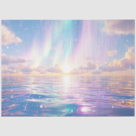 Decoupage Captivating Earthly Scene Cosmic Rays 薄葉紙