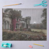 Decoupage Castle OF The Whispering Ivy In Ireland 薄葉紙 (クラフト)