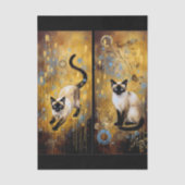 Decoupage Celestial Kitten 薄葉紙 (正面)