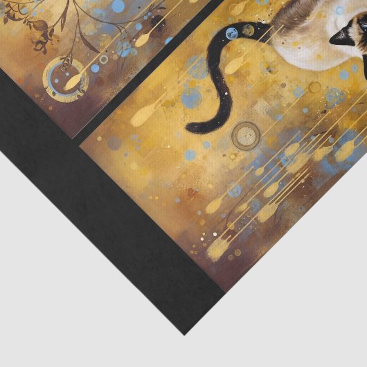 Decoupage Celestial Kitten 薄葉紙 (詳細)