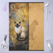 Decoupage Celestial Kitten 薄葉紙 (クラフト)