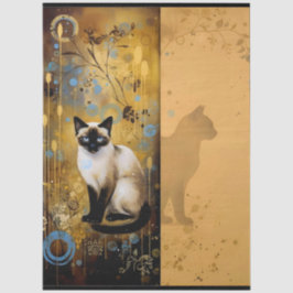 Decoupage Celestial Kitten 薄葉紙