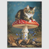 Decoupage Celestial Kitten 薄葉紙 (正面)