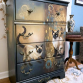 Decoupage Celestial Kitten 薄葉紙