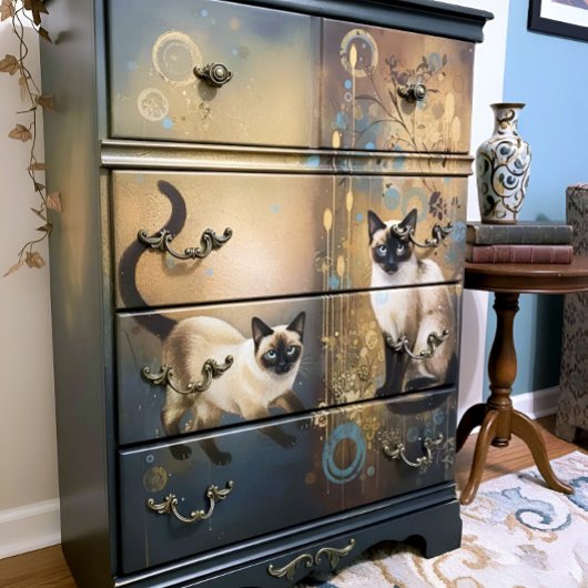 Decoupage Celestial Kitten 薄葉紙