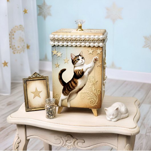 Decoupage Celestial Kitten 薄葉紙