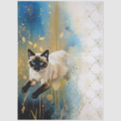 Decoupage Celestial Kitten 薄葉紙 (正面)