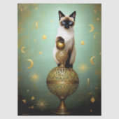 Decoupage Celestial Kitten 薄葉紙 (正面)