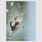 Decoupage Celestial Kitten 薄葉紙 (正面)