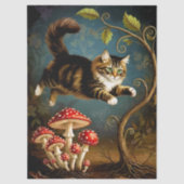 Decoupage Celestial Kitten 薄葉紙 (正面)
