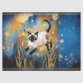 Decoupage Celestial Kitten 薄葉紙 (正面)
