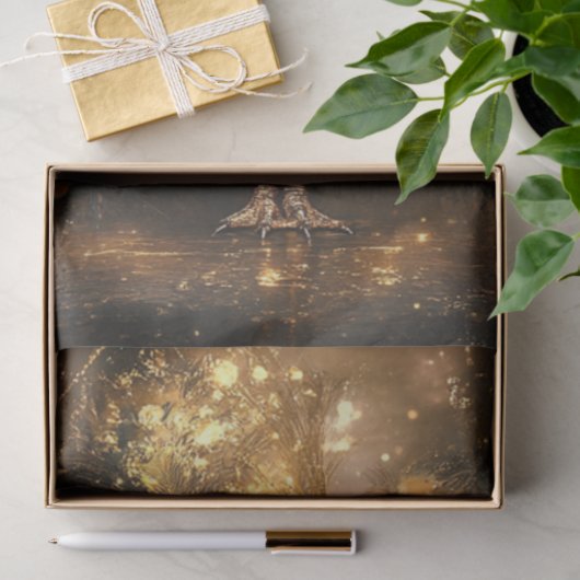 Decoupage Celestial Peacock Regal Elegance 薄葉紙 (ギフト)