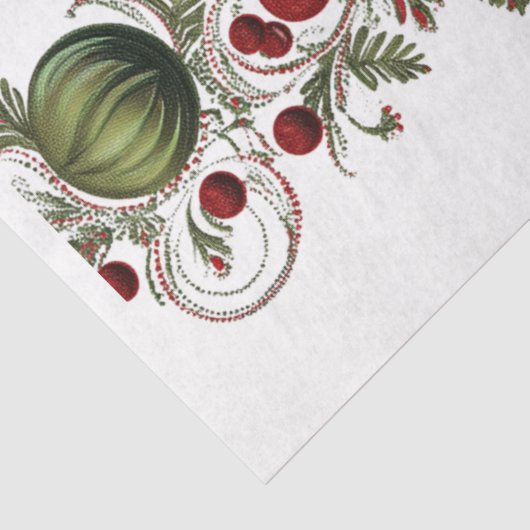 Decoupage Christmas Cascade of Ornaments  薄葉紙 (詳細)