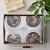 Decoupage Christmas Designs for Snow Globe 3.5" 薄葉紙 (ギフト)