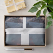 Decoupage Christmas Train Winter Scene Ireland  薄葉紙 (ギフト)