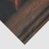 Decoupage Cowboy Santa Peeking Naughty Nice  薄葉紙 (詳細)