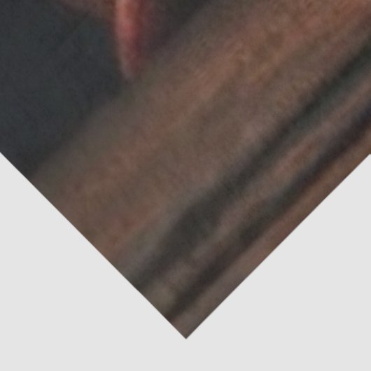 Decoupage Cowboy Santa Peeking Naughty Nice  薄葉紙 (詳細)