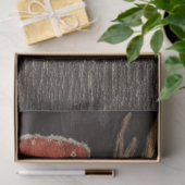 Decoupage Cowboy Santa & Rudolph Peeking  薄葉紙 (ギフト)