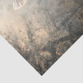 Decoupage Curious Girl White Rabbit Pocket Watch 薄葉紙 (詳細)