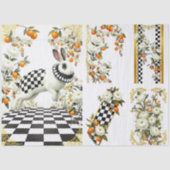 Decoupage Curious Wonderland 薄葉紙 (正面)