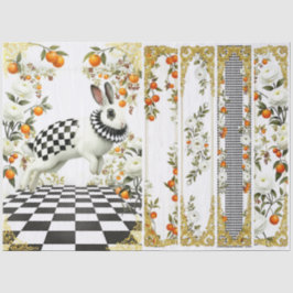 Decoupage Curious Wonderland 薄葉紙