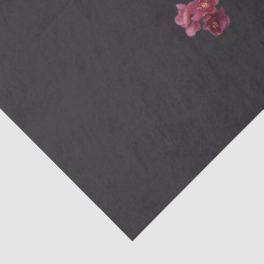 Decoupage Dark Botanical Bloom 薄葉紙 (詳細)