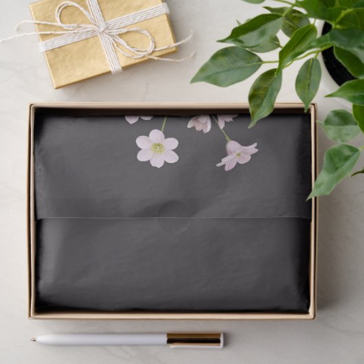 Decoupage Dark Botanical Bloom 薄葉紙 (ギフト)