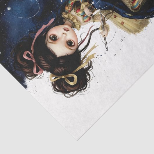 Decoupage Dark Circus Doll 薄葉紙 (詳細)