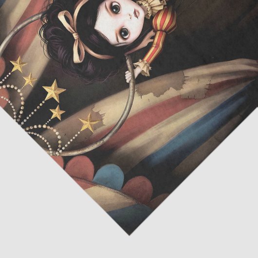 Decoupage Dark Circus Doll 薄葉紙 (詳細)