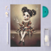 Decoupage Dark Circus Doll 薄葉紙 (クラフト)
