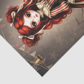 Decoupage Dark Circus Doll 薄葉紙 (詳細)