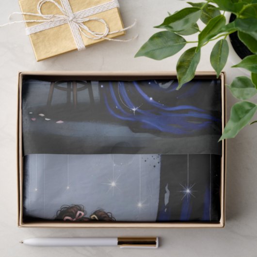 Decoupage Dark Circus Doll 薄葉紙 (ギフト)