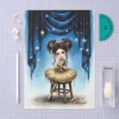 Decoupage Dark Circus Doll 薄葉紙 (クラフト)