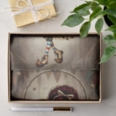 Decoupage Dark Circus Doll 薄葉紙 (ギフト)