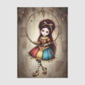 Decoupage Dark Circus Doll 薄葉紙 (正面)
