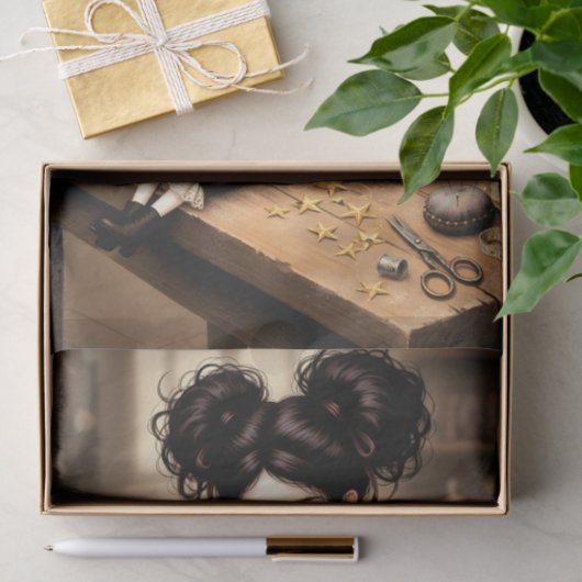 Decoupage Dark Circus Doll 薄葉紙 (ギフト)