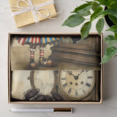 Decoupage Dark Circus Doll 薄葉紙 (ギフト)