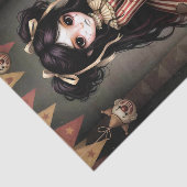 Decoupage Dark Circus Doll 薄葉紙 (詳細)