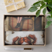 Decoupage Dark Circus Doll 薄葉紙 (ギフト)