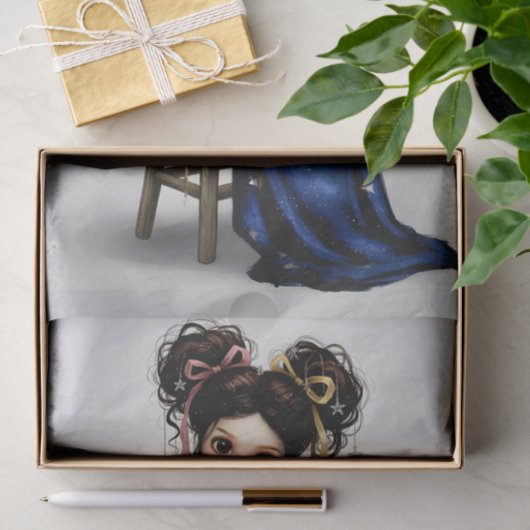 Decoupage Dark Circus Doll 薄葉紙 (ギフト)