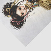 Decoupage Dark Circus Doll 薄葉紙 (詳細)