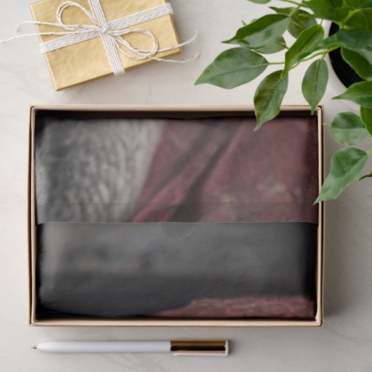 Decoupage Dead Serious Santa Claus Skeleton Peek 薄葉紙 (ギフト)