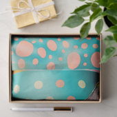 Decoupage Deco Art Kaleidoscopic Teal Woman 薄葉紙 (ギフト)