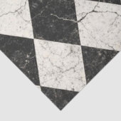Decoupage Distress Black White Harlequin Backgroun 薄葉紙 (詳細)