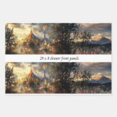 Decoupage Drawer Front Big Top Carnival Panel  ラッピングペーパーシート (正面3)