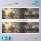 Decoupage Drawer Front Big Top Carnival Panel  薄葉紙 (クラフト)