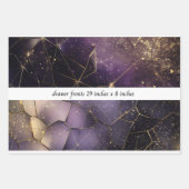 Decoupage Drawer Fronts 29x8 Geometric Cosmic  ラッピングペーパーシート (正面3)