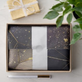 Decoupage Drawer Fronts 29x8 Geometric Cosmic  薄葉紙 (ギフト)