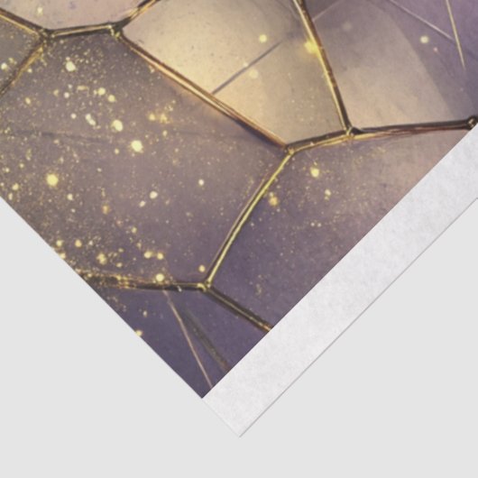 Decoupage Drawer Fronts 29x8 Geometric Cosmic 薄葉紙 (詳細)